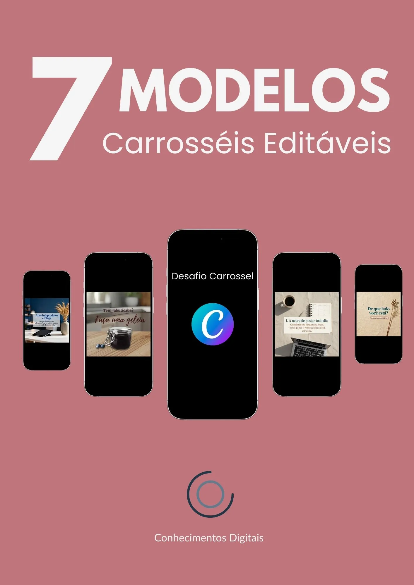 7 Modelos de Carrossel do Canva